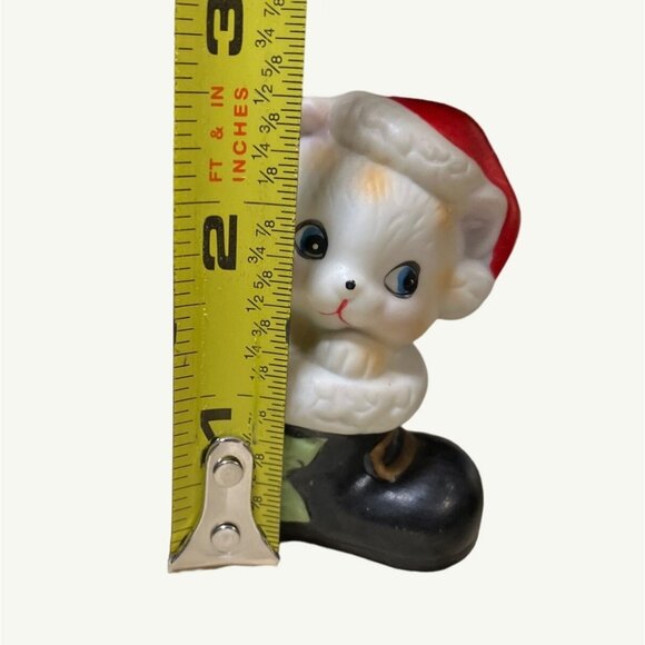 HOMCO Christmas Cats in Boots Figurine #8903 - Picture 11 of 13
